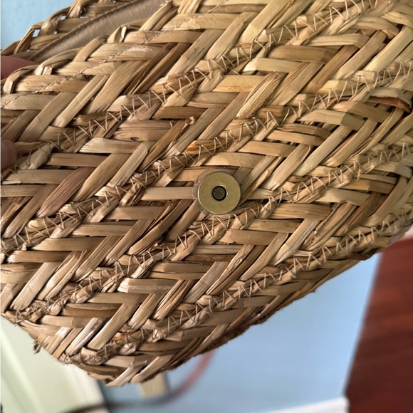 wicker crossbody bag - Picture 4 of 4